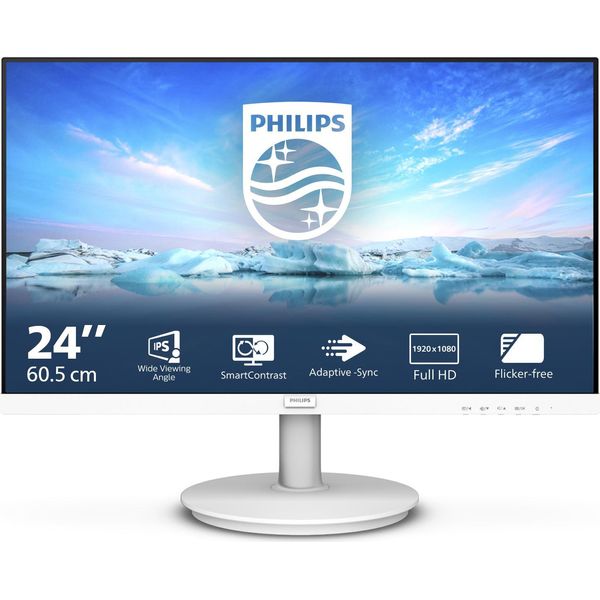 Philips V-Line 241V8AW - Monitor Led - 61 Cm (24")"-image
