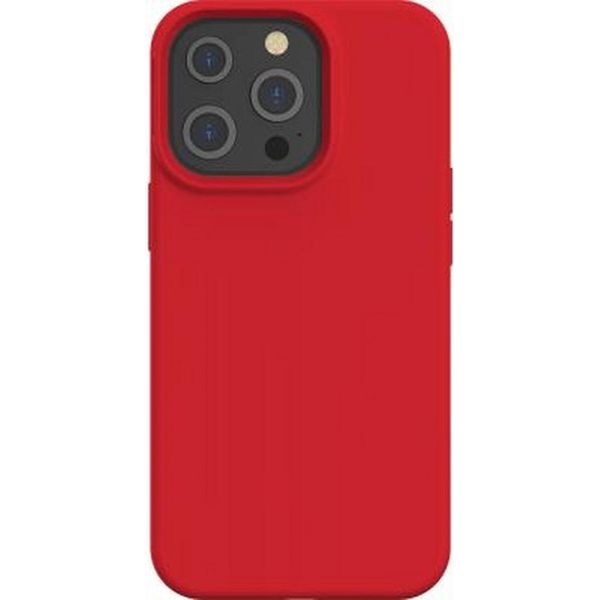 Bigben Connected, Custodia Per Apple Iphone 13 Pro In Silicone Rigido Soft Touch, Rosso-image