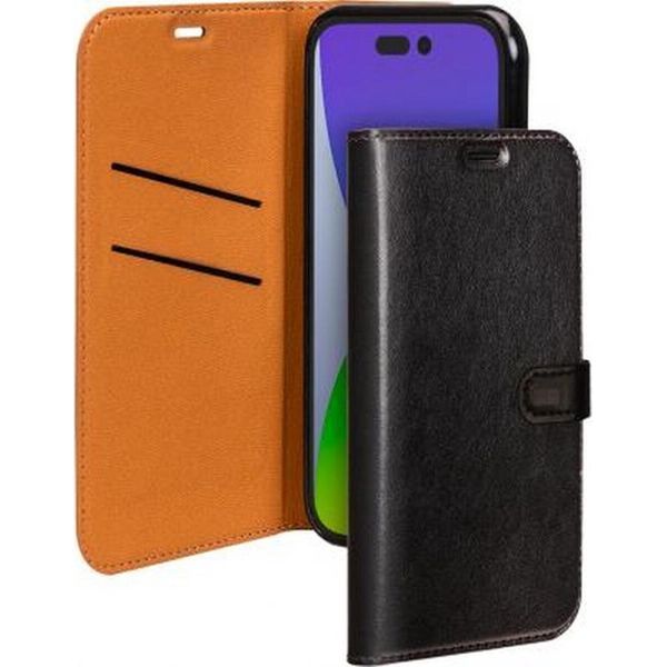 Bigben Connected, Custodia Per Iphone 14 Pro Folio Con Chiusura A Portafoglio E Linguetta Magnetica, Nero-image