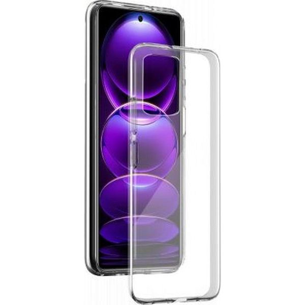 Bigben Connected, Custodia Protettiva Per Xiaomi Redmi Note 12 Pro, Morbida E Sottile, Trasparente-image
