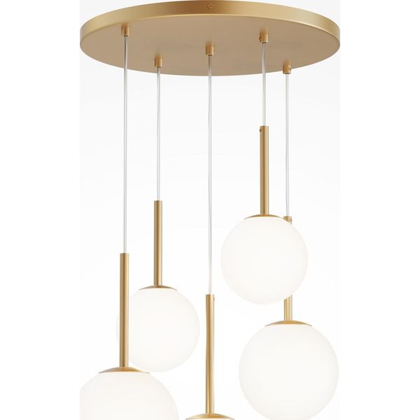 Maytoni Lampada A Sospensione Basic Form Gold MOD321PL-05G1-image