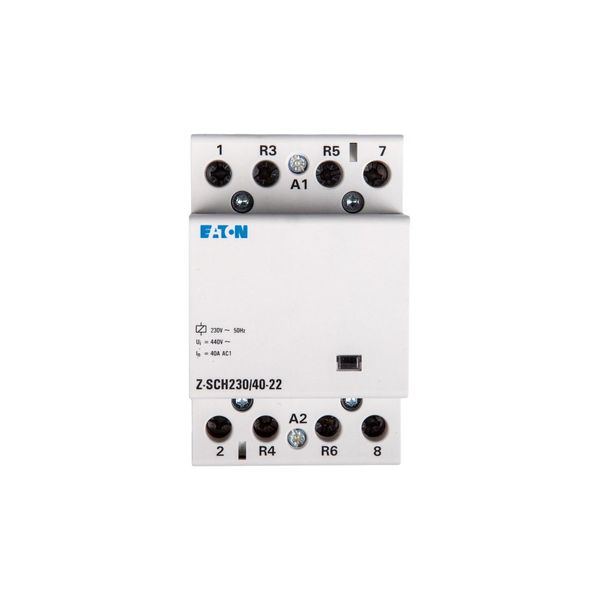 Eaton Electric Gmbh Contattore Di Installazione Z-SCH230/40-22 230VAC 40A 2S 2OE (248853)-image