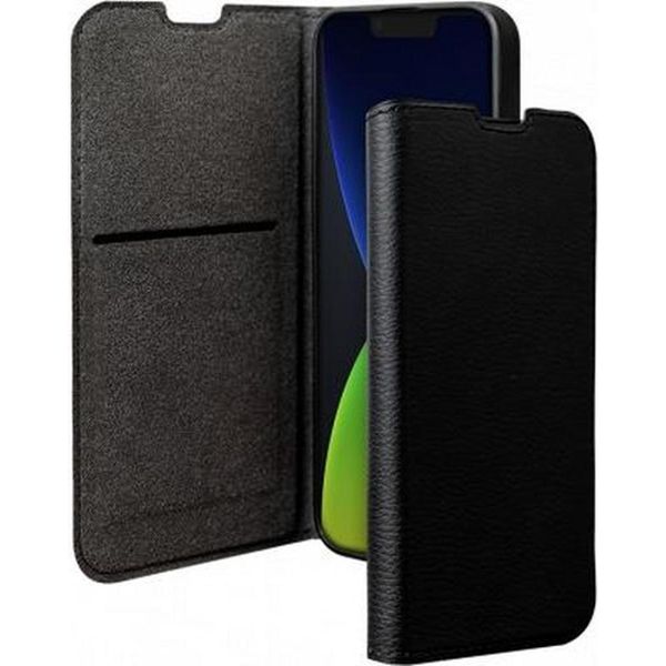 Bigben Connected, Custodia Per Apple Iphone 14 Plus Folio Wallet Con Porta Carte E Porta Video, Nero-image