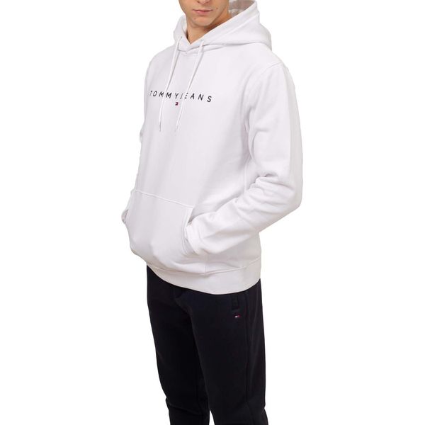 Tommy Jeans - Felpa Uomo Regular Con Logo Lineare - Taglia L-image