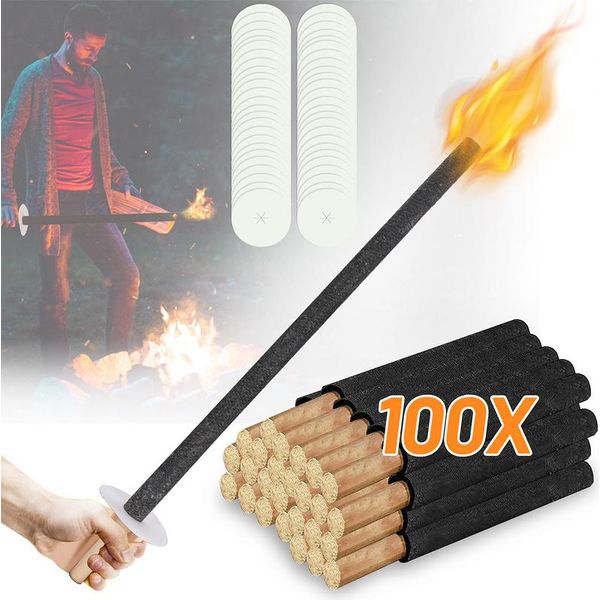 Jopassy Torce Da Giardino Torce Di Cera Di Alta Qualità Tempo Di Combustione Vario Torce Di Cera Di Alta Qualità Con Tempi Di Combustione Diversi 90Min 72Cm 100X-image