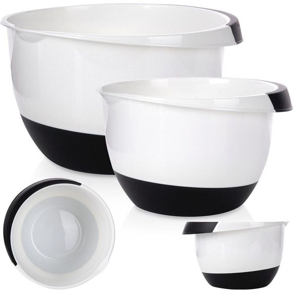 Ciotola Da Cucina Vilde Ciotola Per Mescolare Ciotola Per Servire Ciotola 3,5 / 2,5 L 2 Pz.-image