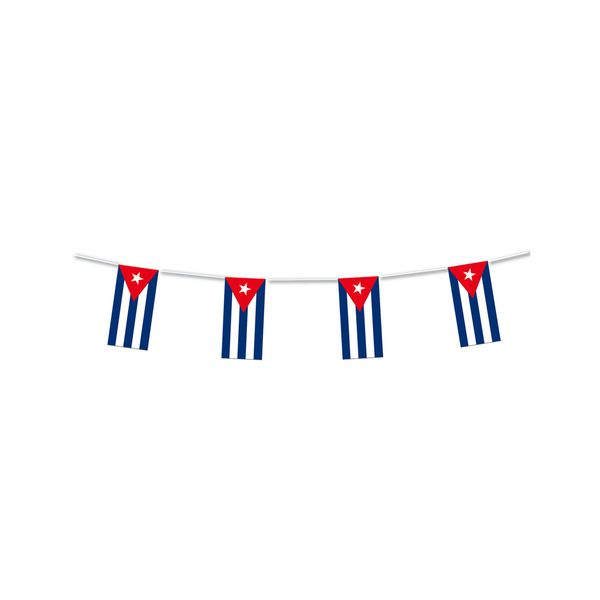 Cuba Ghirlanda Di Plastica 5M - Taglia Unica-image