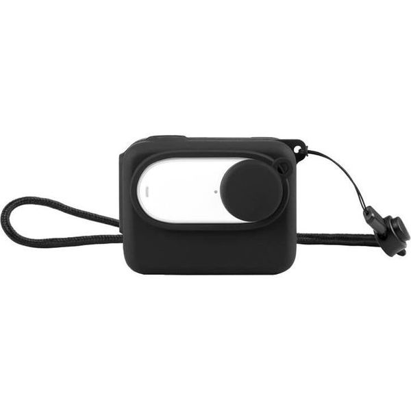 Custodia Protettiva In Silicone Per Puluz Insta360 Go 3 Con Copertura Dell'obiettivo-image