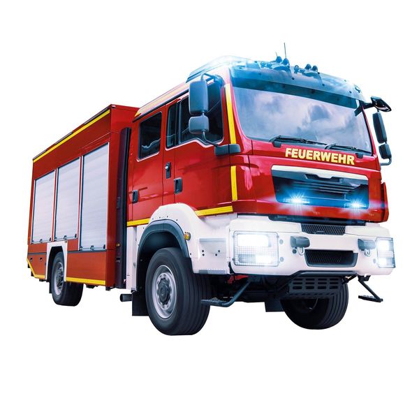 Roth 658104 Roth Immagine Da Stirare Per Zaino In Tessuto Fai Da Te, Vigili Del Fuoco-image