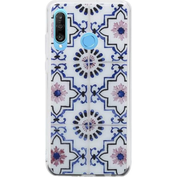 Bigben Connected, Custodia Ibrida Con Motivo Marocco Per Huawei P30 Lite, Colorata-image
