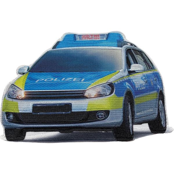 Roth 658105 Roth Immagine Da Stirare Per Zaino Scolastico In Tessuto Fai Da Te, Polizia-image