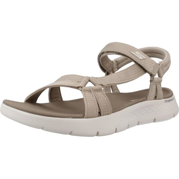 Sandali Del Marchio Skechers Del Modello Go Walk Flex Sandal Cachi-image