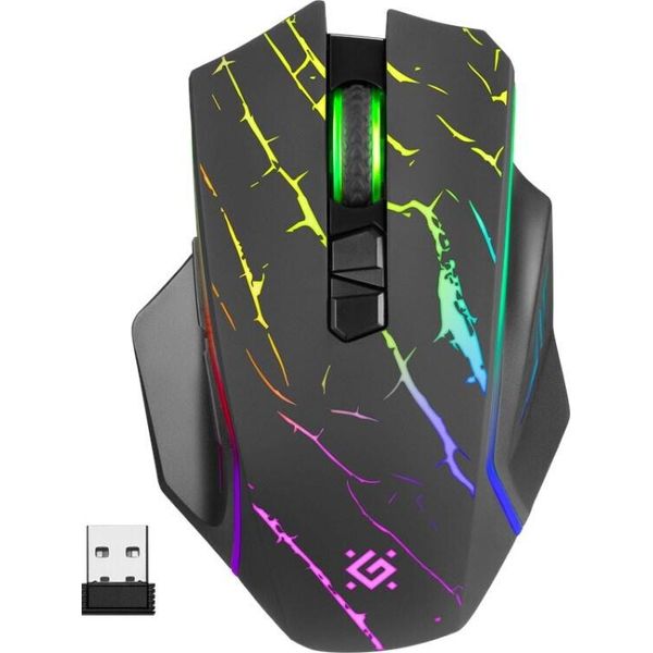 Mouse Defender Gm-503 Uran Optic Rf Rgb 3200Dpi 8P-image