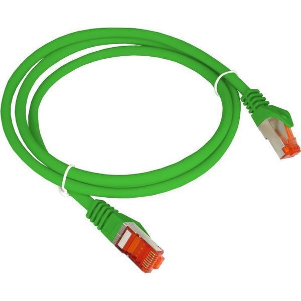Patch-Cord F/Utp Cat.6 Pvc 0,25 M Verde Alantec-image