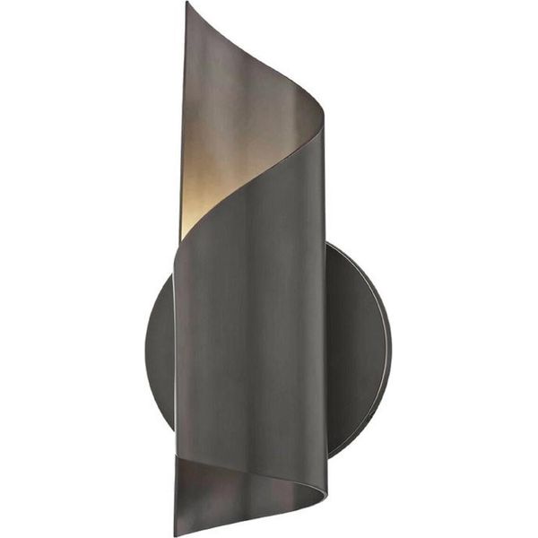 Casa Padrino Applique A Led Bronzo Antico 12,04 X 9,53 X H. 24,77 Cm - Applique Per Soggiorno - Applique Per Hotel - Applique Per Ristorante - Illuminazione - Interni-image