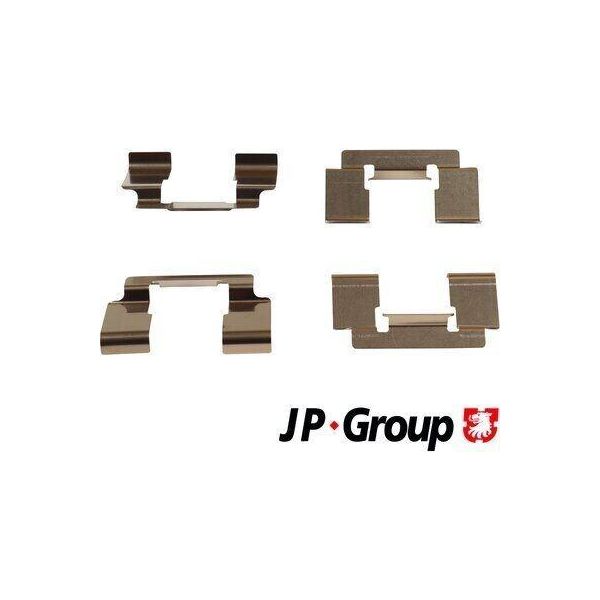 Jp Group 4364003510 Set Di Accessori Pastiglie Freno A Disco Anteriori Per Renault Clio Ii (BB0/1/2, CB0/1/2) ScéNic I (JA0/1, FA0) Megane I (BA0/1) Megane Scenic-image
