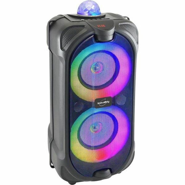 Altoparlante Bluetooth Con Microfono Per Karaoke Inovalley Nero-image
