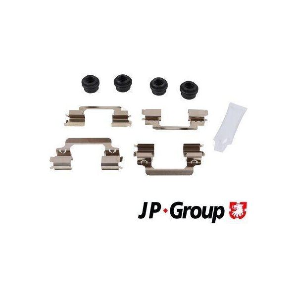 Jp Group 3764001010 Kit Accessori Pastiglie Freno A Disco Anteriore Per Land Rover Range Rover Sport (L320) Range Rover Iii (L322) Discovery Iv (L319)-image