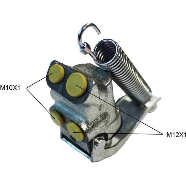 Regolatore Della Forza Frenante Brembo R 61 027 Adatto Per Peugeot Partner Combispace (5F) Ghisa-image