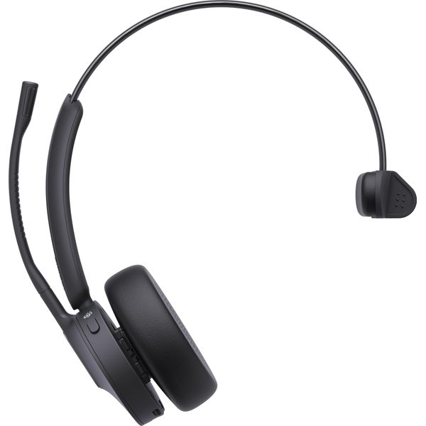 Yealink BH70 Mono - Cuffie - On-Ear - Bluetooth - Senza Fili - USB-C Tramite Adattatore Bluetooth - Nero - Per Microsoft Teams (1208669)-image