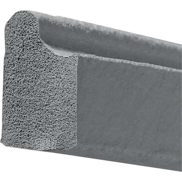 Battuta Per Porta In Gomma 7011 L.5M Per Inserimento Epdm Blk Grey Ellen-image