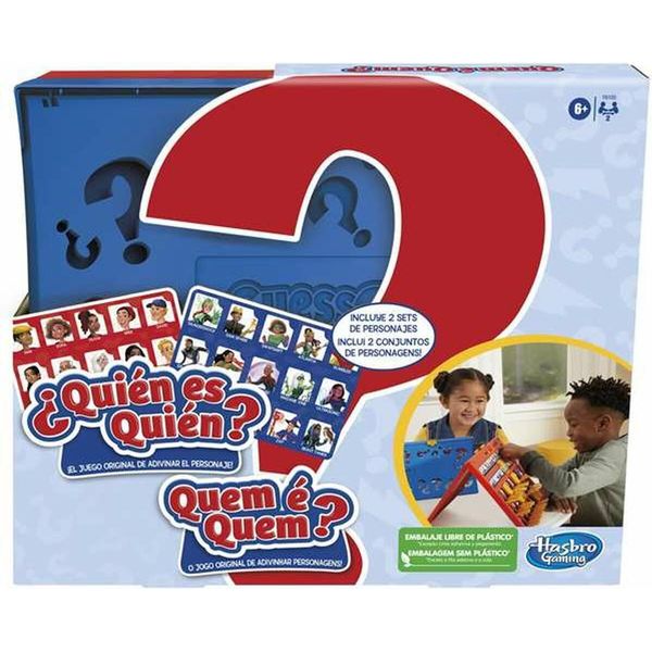 Chi è Chi? - Il Classico Gioco Dell'indovina Il Personaggio - Gioco Da Tavolo Per Adulti Dai 6 Anni In Su - 2 Giocatori (V. Inglese) Hasbro Gaming-image