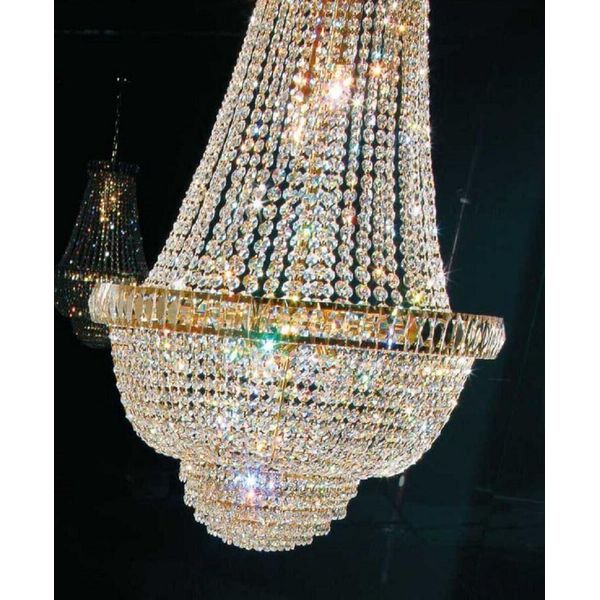 Casa Padrino Lampadario Barocco Oro Ø 64 X H. 86 Cm - Italy-image