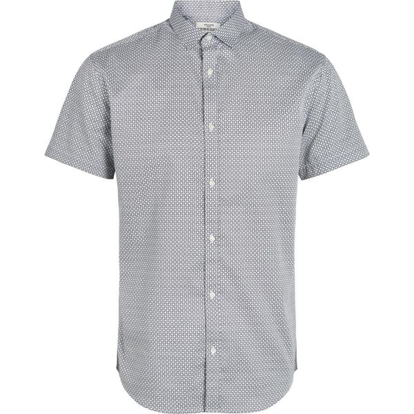 Jack & Jones Blacardiff Camicia A Maniche Corte Grigio L Uomo Grigio L-image