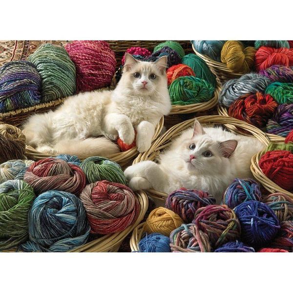 Cobble Hill Puzzle Ragdoll 1000 Pezzi-image