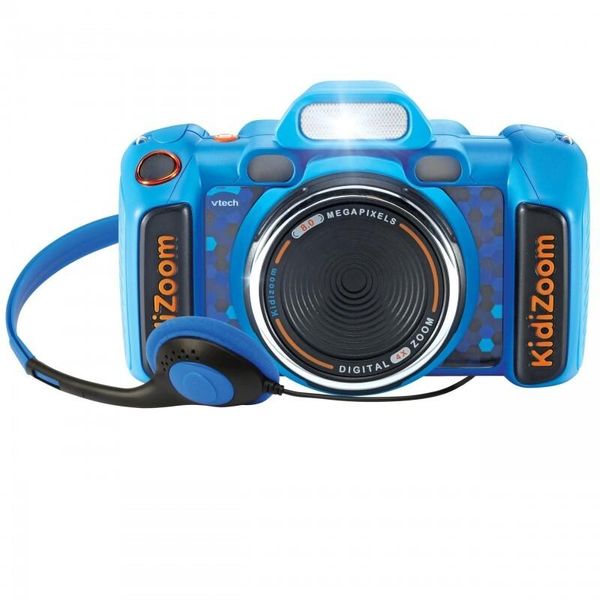 Vtech - Kidizoom Duo Fx Blu, Fotocamera Per Bambini, Selfie, Video, Schermo A Colori. Per Bambini Da 4 A 12 Anni, In Inglese Vtech-image