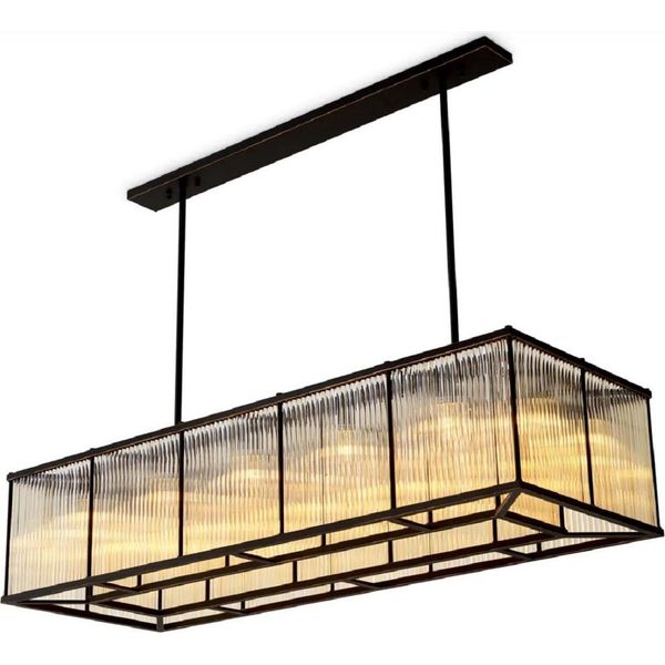 Casa Padrino Lampadario Per Soggiorno Bronzo 140 Cm-image