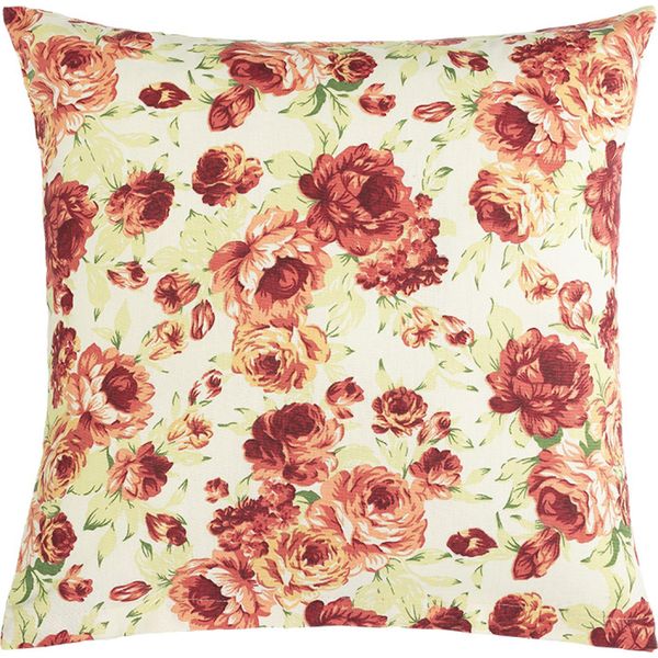 Cuscino Berta - 45X45 Cm - Rosa,Verde-image