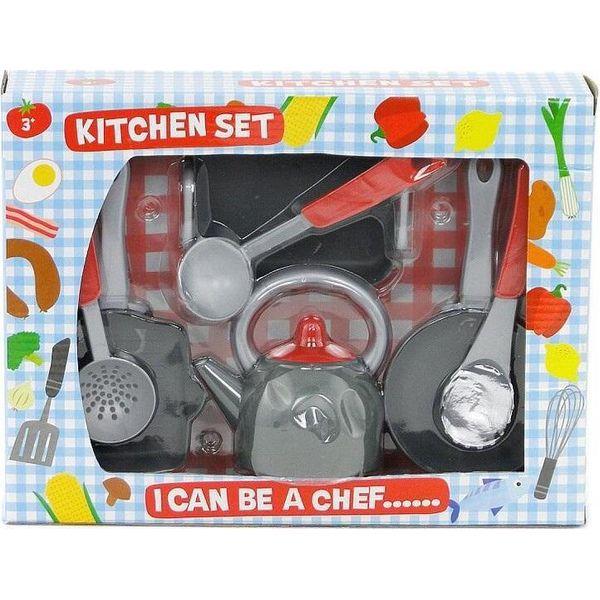 Set Da Cucina Con Bollitore (Giocattolo, Gioco Di Ruolo)-image