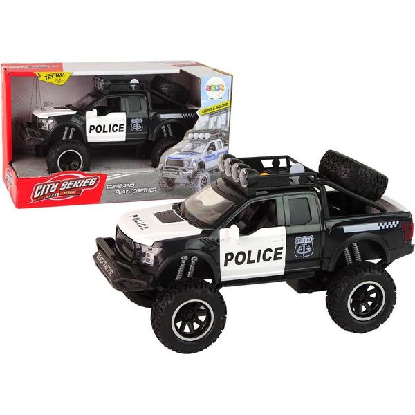 Veicolo Fuoristrada Raptor Luce Sonora Di Apertura Della Porta Della Polizia-image