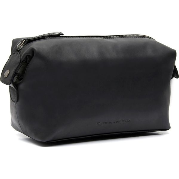 The Chesterfield Brand Pelle Borsa Da Toilette Westport Washbag Black Nero-image
