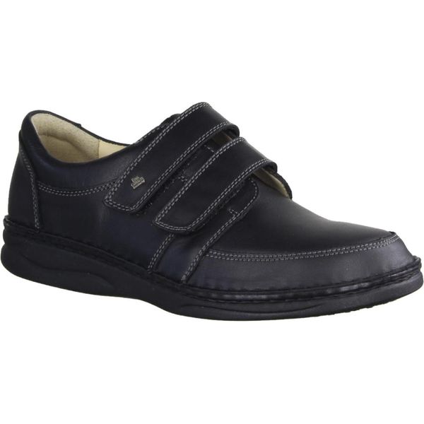Finn Comfort Wicklow Mocassino Da Uomo, Comodo, Nero, In Pelle, Plantare Estraibile - Marken Finn Comfort, Schwarz, Leder (Neymar)-image