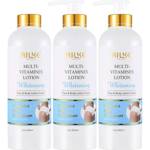 Set Per La Cura Della Pelle, Illuminante, Idratante, 3 Flaconi Di Lozione-image