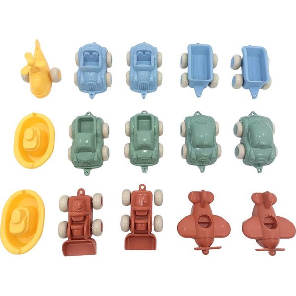 Giocattoli Viking Toys - Re:Line Secchiello Con 15 Veicoli Per Bambini-image