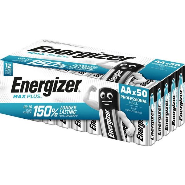 Energizer CF50 Max Plus Alk Aa DP50 Batteria Monouso Stilo Aa Alcalino-image