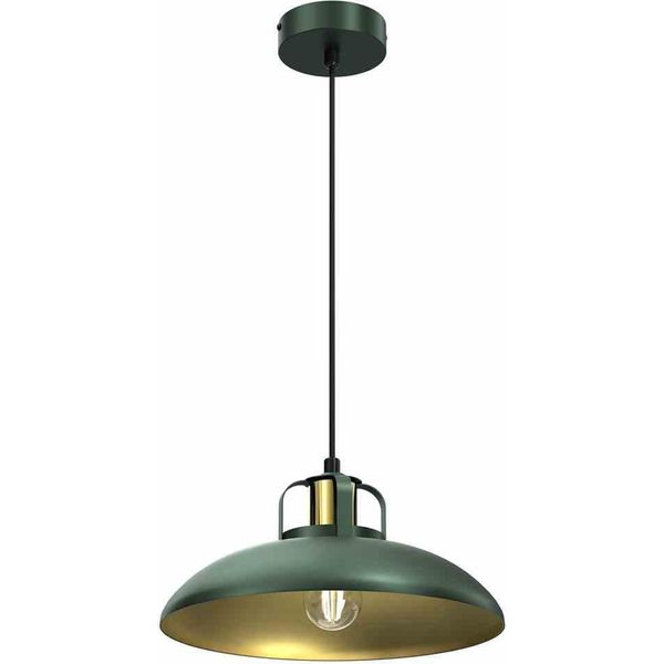Milagro Felix Lampadario A Sospensione MLP7709 Verde / Oro-image