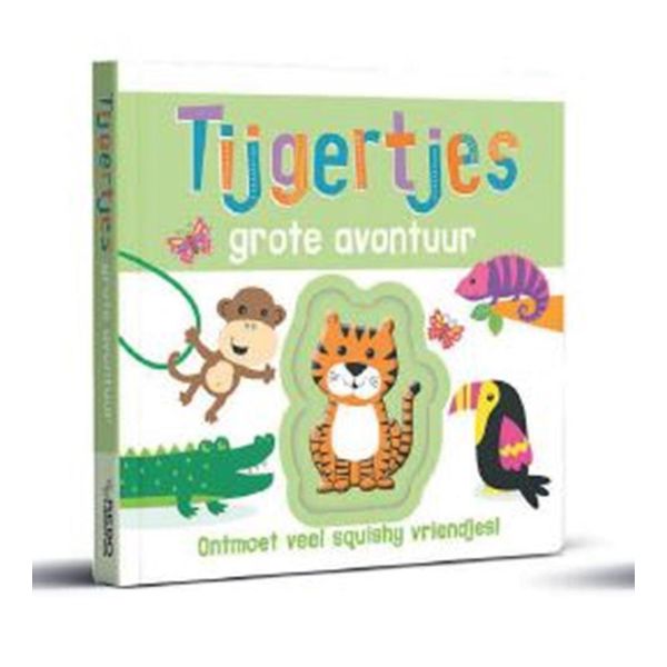 Libro Tattile In 3D Della Casa Editrice Rebo - Grande Avventura Delle Tigri-image