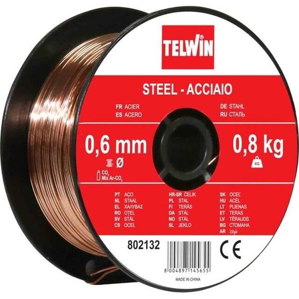 Telwin CO-2 Bacchetta Per Saldatura 0,6 Mm 0,8 Kg-image
