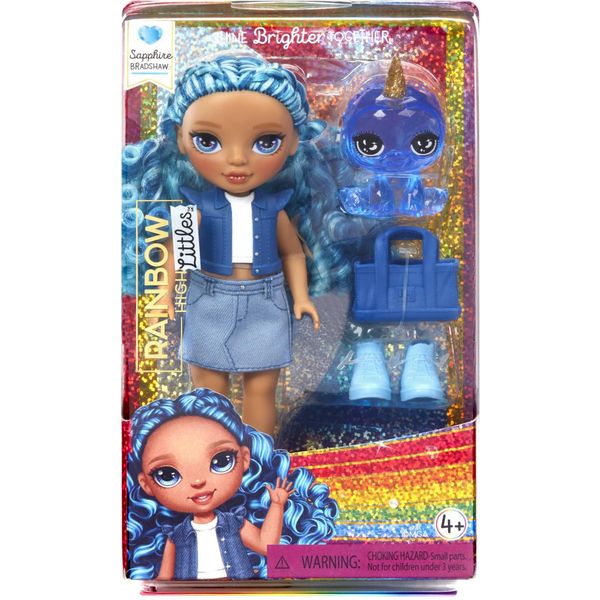 Mga Hit Rainbow High Littles Dolls Blu Zaffiro 531197-image