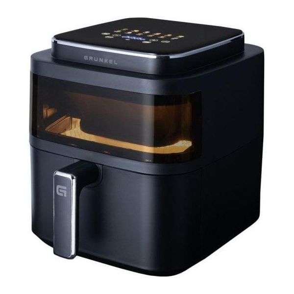 Friggitrice Ad Aria / Senza Olio / Friggitrice A Luce Nera / 1400W / Capacità 6L-image