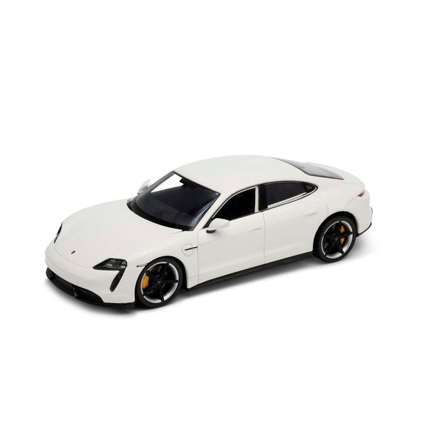 Welly Porsche Taycan Turbo S 1:24 Crema-image