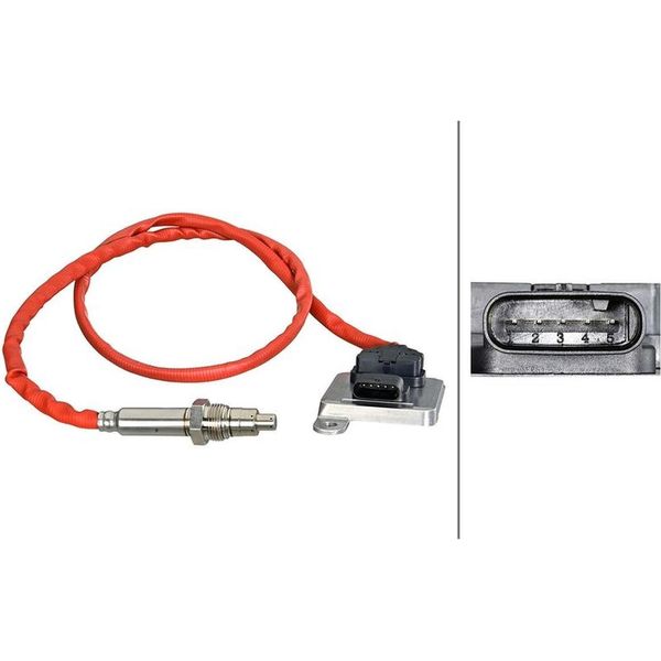 Sensore Nox Hella Convertitore Catalitico Nox 6PN 358 307-081 Per Bmw 3 Berlina (E90)-image