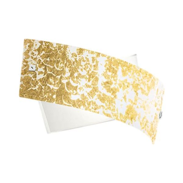 Camilla - Lampada Da Parete Oro 2XE14 Max 2X28W IP20 - Applique Led Da Muro Design Moderno 34X20Cm-image