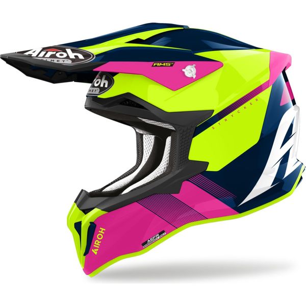 Casco Strycker Blazer, Airoh (Blu/Rosa, Taglia Xl) 2025-image