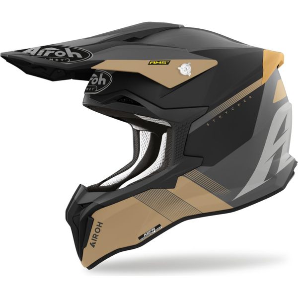 Casco Strycker Blazer, Airoh (Oro Opaco, Taglia Xl) 2025-image