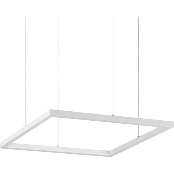 Sospensione Moderna Oracle Alluminio-Materie Plastiche Bianco Led 33W 3000K-image